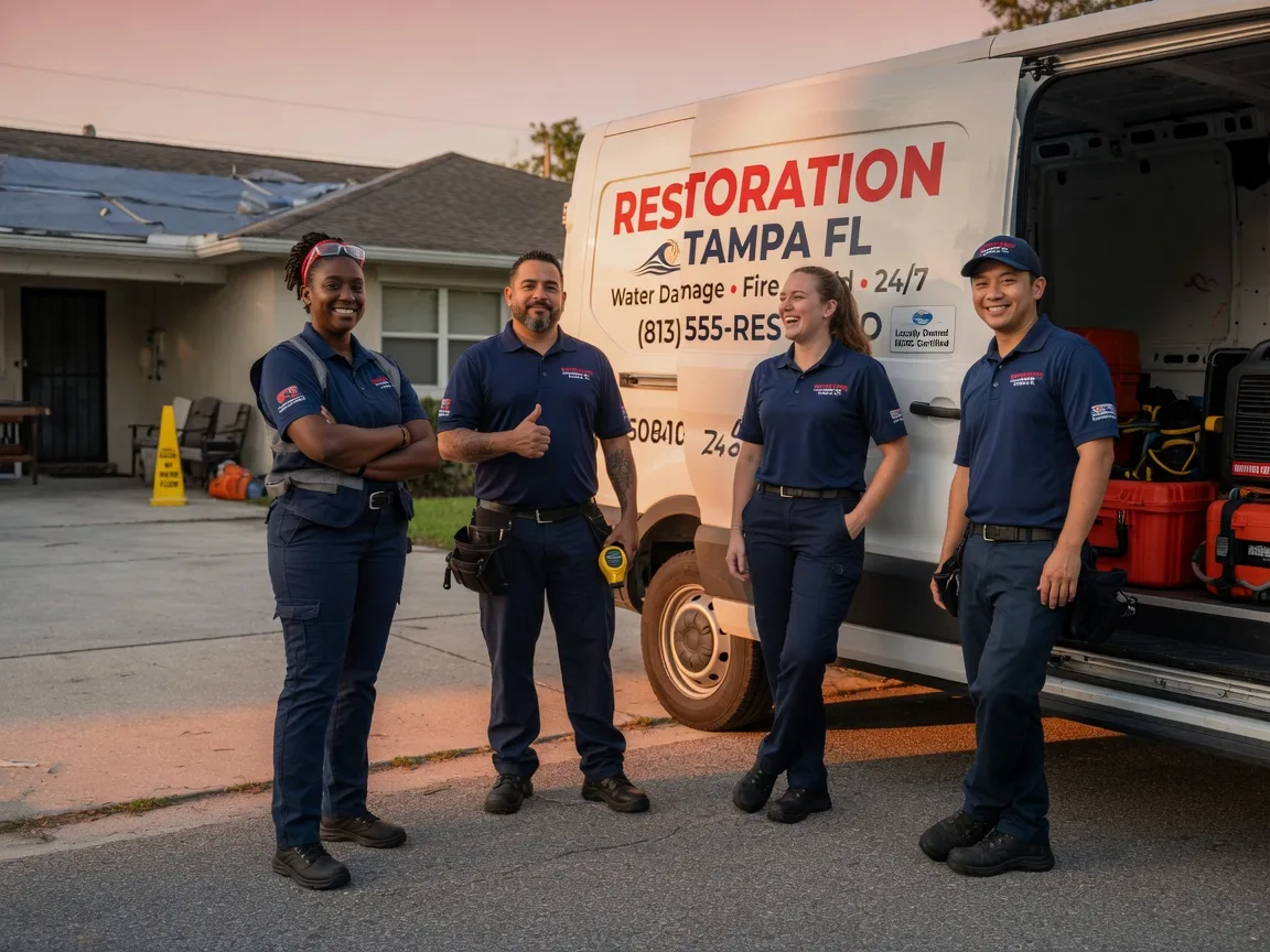 Water Damage Restoration company in Oglesby, TX
